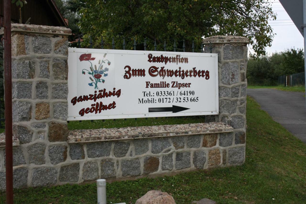 Landpension Zum Schweizerberg Neugrimnitz 외부 사진
